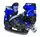 Роликовые коньки Scale Sport. Размер 34-37: 21.5-24, светящиеся PU колёса. Blue (806525848)