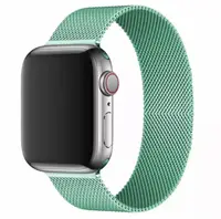 Ремінець для розумного годинника Smart Watch 42/44 Міланська петля (Зелений)