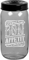 Банка для зберігання Herevin Transparent Grey 172541-146-6816192 1000 мл