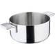 Кастрюля с крышкой MasterРro by alessi BGMP-2216 24 см 4.5 л серая