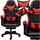 Крісло геймерське чорно-червоне Care Life Red/Black CF-301 / Крісло для геймера комп'ютерне ігрове