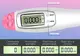 Скоростная скакалка со счетчиком EasyFit белый-розовый
