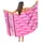 Парео пляжне з 3D принтом Pink Luxe 31040 80х150 см