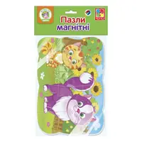 Пазли на магніті "Котики" Vladi Toys VT3205-54 А5 рус