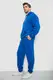 Спортивный костюм мужской на флисе, цвет электрик, 244R9162