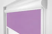 Рулонная штора Rolets Лён 2-7438-925 92.5x170 см закрытого типа Сиреневая
