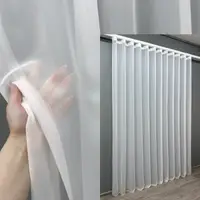 Тюль (600х270см) Вуаль однотонная шифоновая, цвет молочный 1795т 43-270