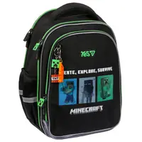 Шкільний рюкзак YES S-111M Minecraft Reality 550244 18.5 л