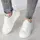 Кеды женские Fashion Boggs 2525 37 размер 23 см Белый