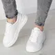 Кеды женские Fashion Boggs 2525 37 размер 23 см Белый