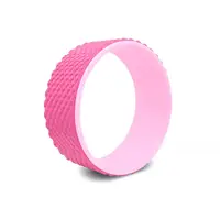 Колесо Dobetters Yoga DBT-Y2 Pink для йоги та фітнесу стретчинг ролик йога-кільце 32*13 см