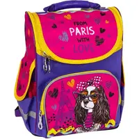 Рюкзак школьный Space From Paris with love 988825 33х26х26 см розовый
