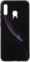 Чехол-накладка TOTO Print Glass Space Case Samsung Galaxy A20/A30 Black