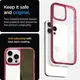Чехол Spigen для iPhone 13 Pro (6.1") - Ultra Hybrid, Red Crystal (ACS03263)