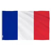 Прапор Франції 150х90 см поліестер French flag французький триколор синій білий червоний RESTEQ