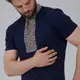 Футб.т.синяя чел. "Козацька" беж.выш. M-31-3XL