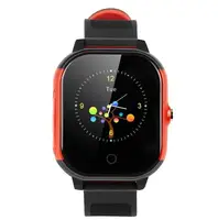Дитячий смарт-годинник Lemfo DF50 Ellipse Aqua з GPS-трекером Чорно-червоний