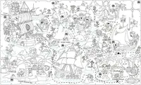 Шпалери-розмальовки Піратська карта 60*100 C-100020