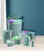 Набор для ванной комнаты Ucsan plastik Drop Design M-3029 7 предметов