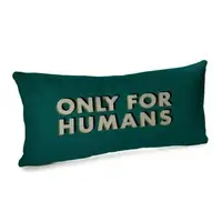 Подушка для дивана бархатная Only for humans 50x24 см (52BP_UNI009)