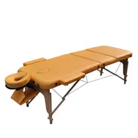 Массажный стол деревянный ZENET ZET-1047 YELLOW размер L 195*70*61