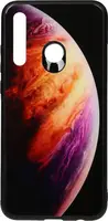 Чехол-накладка TOTO Print Glass Space Case Huawei P Smart+ 2019 Lilac
