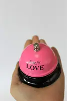 Дзвінок настільний "RING FOR LOVE" рожевий