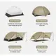 Палатка сверхлегкая двухместная Naturehike Mongar CNK2550WS016, 15D, серая