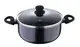 Кастрюля с мраморным антипригарным покрытием на 4,4 л Bergner BG-7763-BK