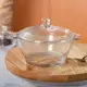 Супница с крышкой Ø 15.5 см кастрюля бульонница стеклянная 1 л HP-YH-15