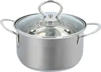 Кастрюля Alpina Pan met Glazen Deksel 8711252173368 16 см 1.8 л