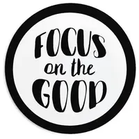 Коврик для компьютерной мыши круглый Focus on the good 20 см