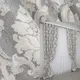 Комплект готовых шторы из ткани лен, коллекция "Корона Мария". Цвет графитовый с светло-бежевым. Код 1266ш 2шт.(2,5х2,7м.)