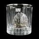 Набор для виски «Охота» Boss Crystal, графин и 6 бокалов, платина, серебро, золото, хрусталь.