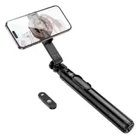 Селфі-монопод HOCO Sherkhan magnetic aluminum alloy live broadcast holder K25 |BT5.2, 60-105mm, 2h|