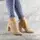 Туфли женские Fashion Winsor 2455 38 размер 24,5 см Бежевый