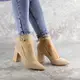 Туфли женские Fashion Winsor 2455 38 размер 24,5 см Бежевый