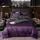Постельное белье ДУЭТ VIOLET FLOWER/ANTHRACITE Premium Premium Сатин однотон MERISET - Полуторный