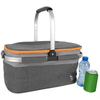 Термосумка Bo-Camp Cooler Basket 26 Liters Grey (6702978)