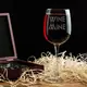 Бокал для вина "Wine mine", английский, Крафтовая коробка