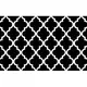 Коврики для дома универсальные 2 пр. 50*80+50*150 см Homytex black