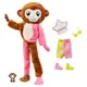 Кукла Barbie Cutie Reveal Друзья из джунглей Обезьянка (HKR01)