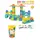 Конструктор Big Building Blocks, 79 деталей, в ведре. Multicolor (164965)