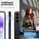 Чехол Spigen для Samsung Galaxy A55 5G - Liquid Air, Matte Black (ACS07526)