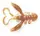 Твистер (рак) Lucky John Rock Craw 2,8" Green Pumpkin 6шт