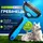 Расческа-чесалка для кошек и собак Дешеддер (9.5 см) LK202 Blue