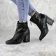 Ботинки женские Fashion Timo 2144 40 размер 25,5 см Черный