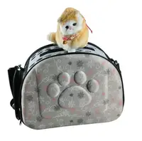 Сумка для перенесення котів та собак 42x28x30 см CosmoPet CP-406 Gray