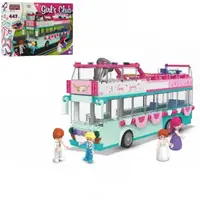 Конструктор Limo Toy Автобус-кафе KB-105 447 деталей