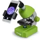 Микроскоп Bresser Junior 40x-640x Green с набором для опытов и адаптером для смартфона 8851300B4K000
